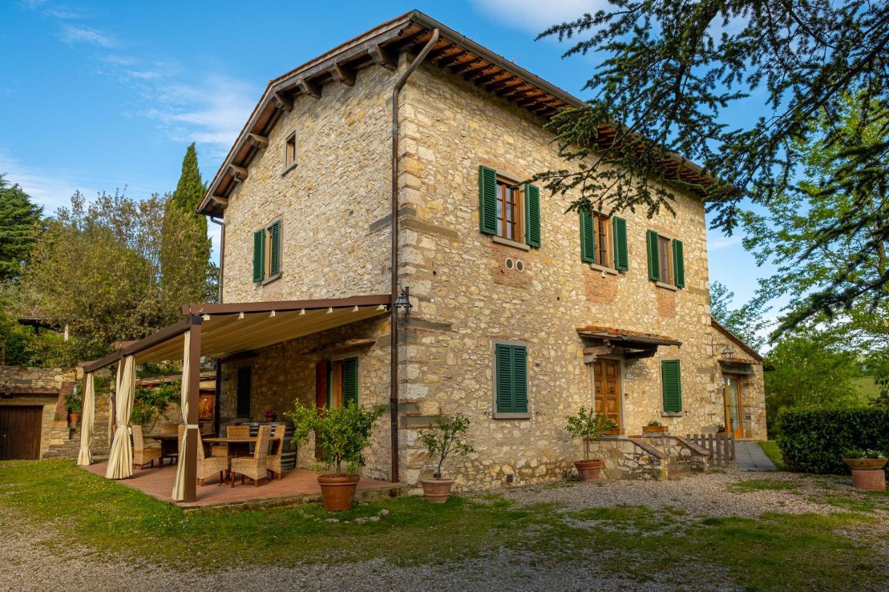 Villa Podere Campriano Winery Greve in Chianti Exterior foto