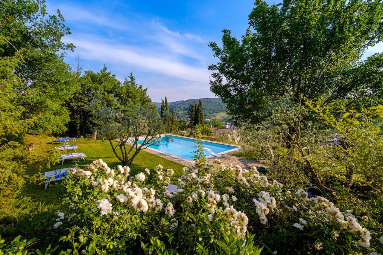 Villa Podere Campriano Winery Greve in Chianti Exterior foto