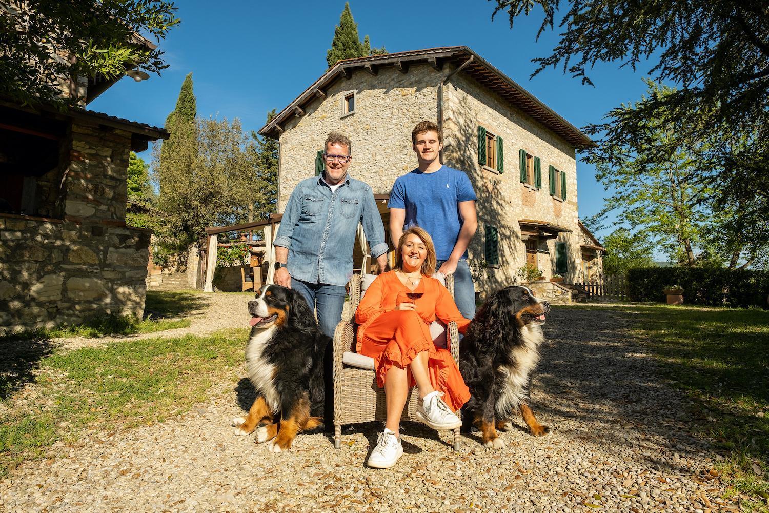 Villa Podere Campriano Winery Greve in Chianti Exterior foto