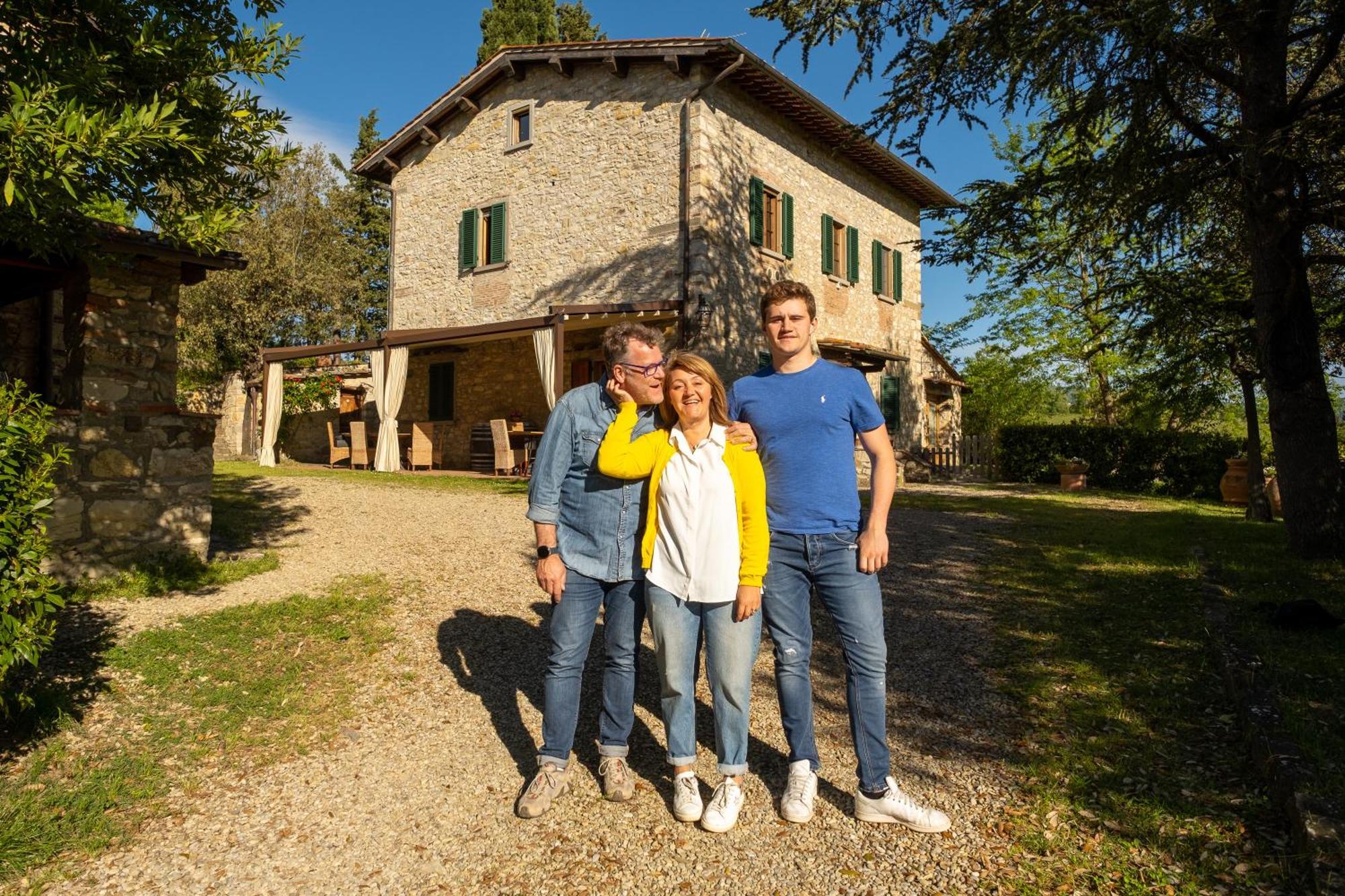 Villa Podere Campriano Winery Greve in Chianti Exterior foto